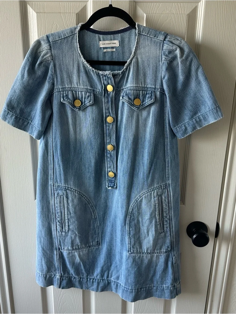 Isabel Marant Étoile Light Blue Denim Tunic 36 or 4 - Picture 1 of 8